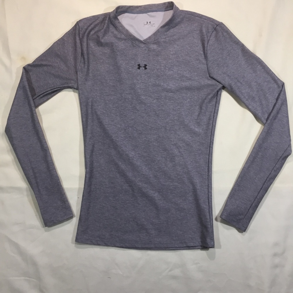 Under Armour Womens V-neck LS Compression shirt: S